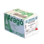 Sutura Seda No Absorbible (12 UDS.) - ARAGO