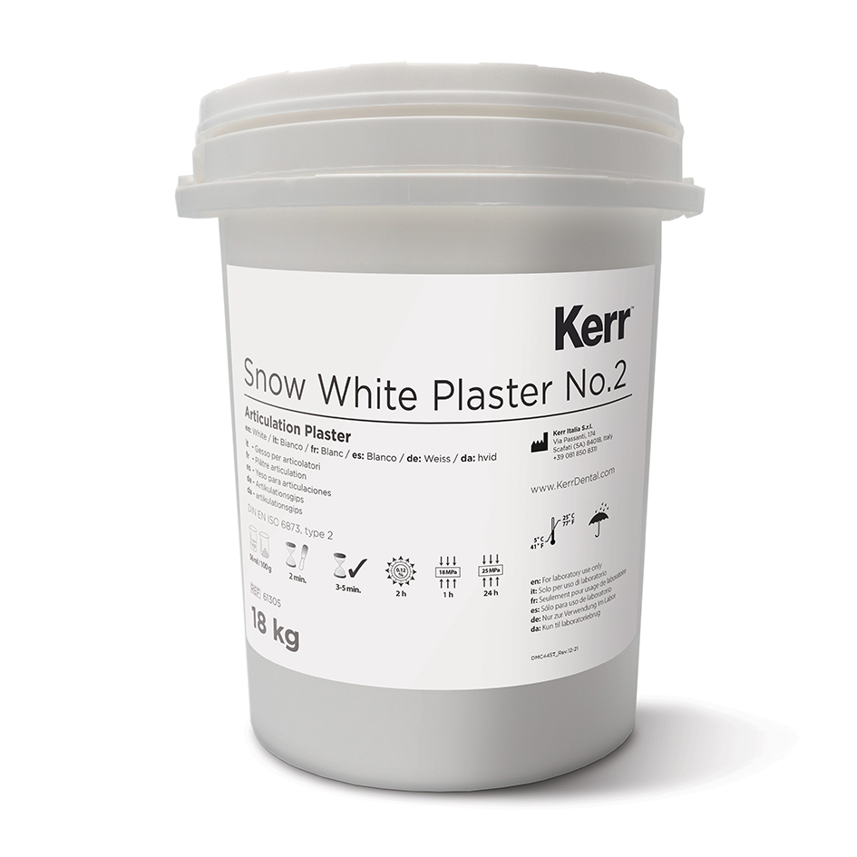 002735 SNOW WHITE YESO BLANCO TIPO 2 18 Kg - Imagen 1