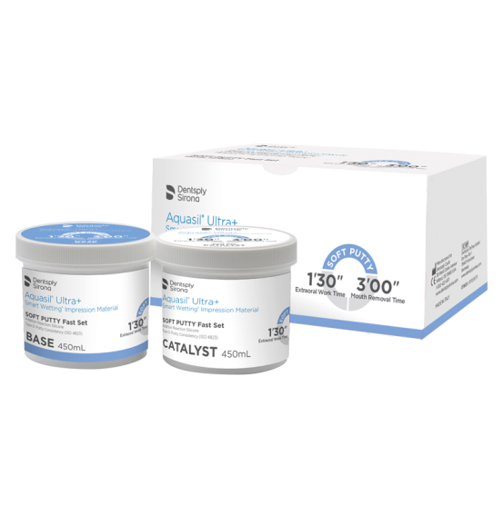 060113 AQUASIL ULTRA+ PUTTY FAST 2 x 450 ml - Imagen 1
