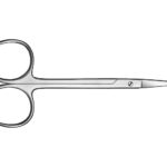 TIJERA KDM recta p/encia 12 cm
