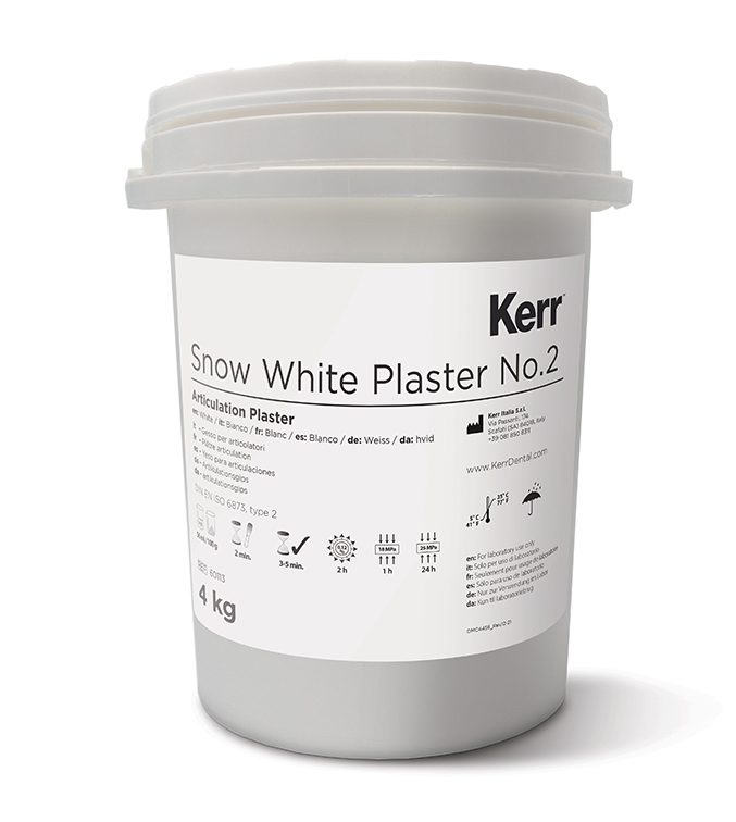001823 SNOW WHITE YESO BLANCO TIPO 2 4 Kg - Imagen 1