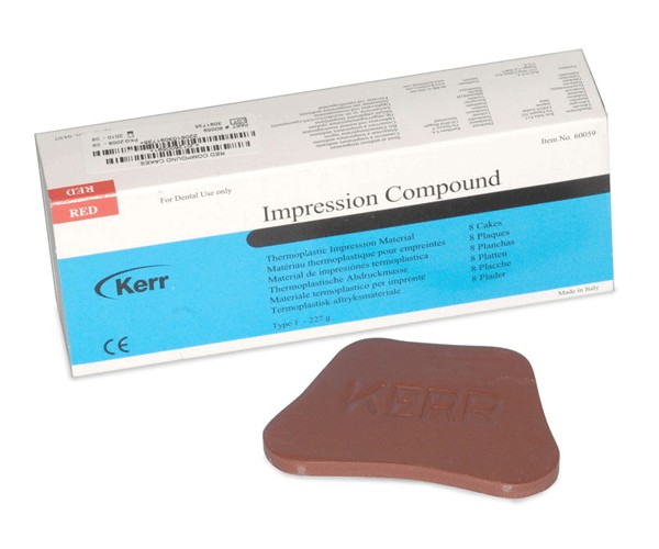 002497 IMPRESSION COMPOUND ROJA PLANCHA 8 UDS - Imagen 1