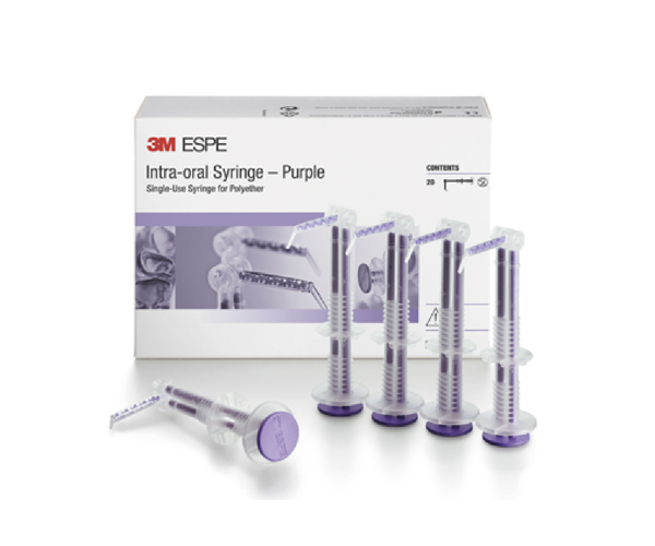 053649 JERINGAS INTRAORALES 3M purpura 20 ud - Imagen 1