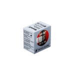 ARTI-FOL BAUSCH met 2 caras 20mx22mm wide rep negro/rojo 12µ