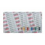 LIMAS K FILE COLORINOX 25 mm 6 unidades
